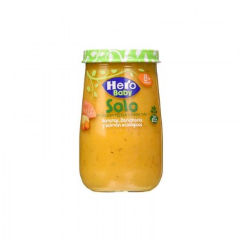 hero baby solo patatas zanahoria y salmon 1 envase 190 g