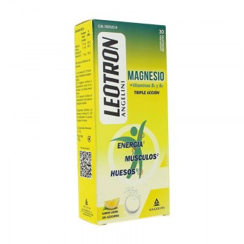 leotron magnesio 30 comprimidos efervescentes