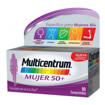 multicentrum mujer 50 90 comp