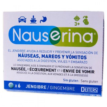 nauserina 6 comprimidos